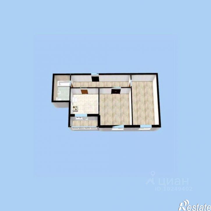 2-комн квартира ул Энтузиастов, 13,  д. 13