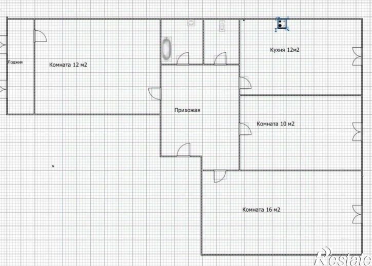 3-комн квартира ул Гази Загитова, 11/1,  д. 11/1
