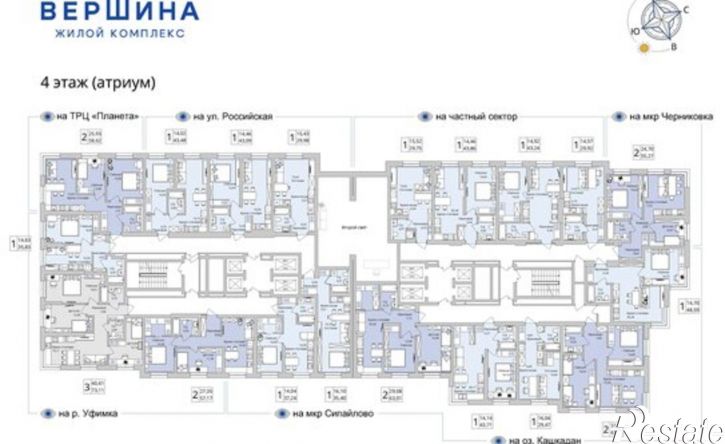 3-комн квартира в новом доме Сипайловская улица, 7А,  д. 7А