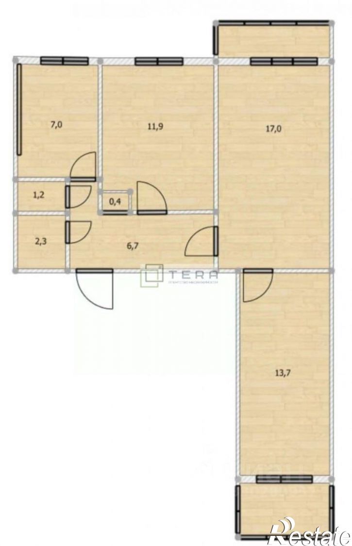 3-комн квартира ул Максима Рыльского, 14/1,  д. 14/1
