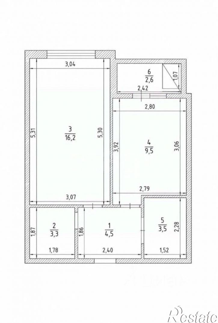 1-комн квартира ул Природная, 30/1,  д. 30/1