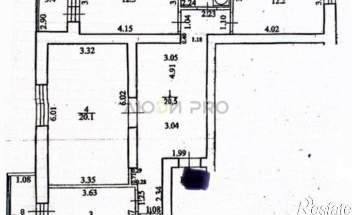 3-комн квартира ул Дагестанская, 33,  д. 33