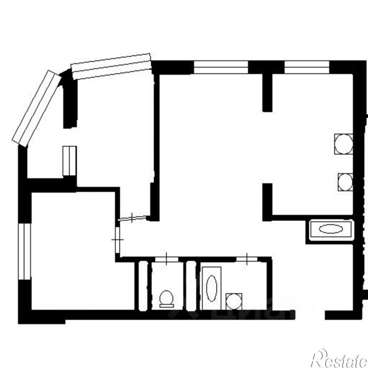 3-комн квартира ул Айская, 8,  д. 8