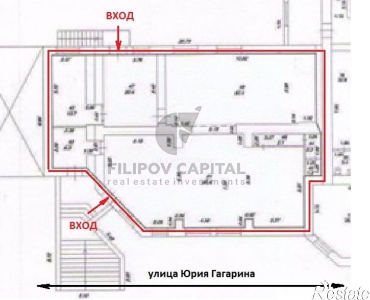 Торговое помещение ул Юрия Гагарина, 24/2,  д. 24/2