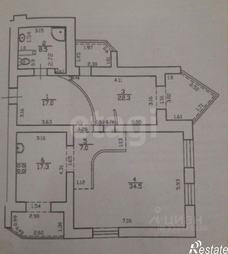 2-комн квартира улица Адмирала Макарова, 22,  д. 22