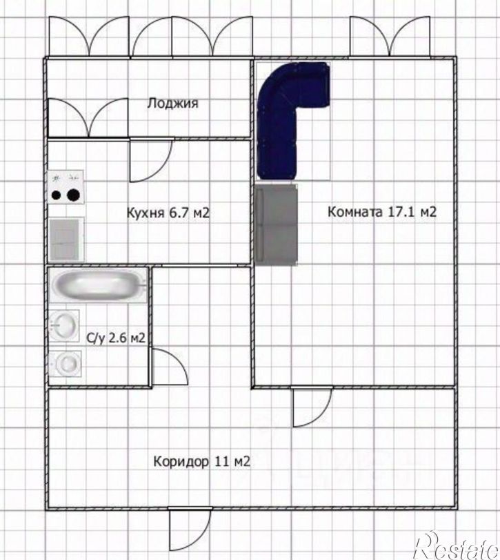 1-комн квартира Уфимское шоссе, 25/1,  д. 25/1