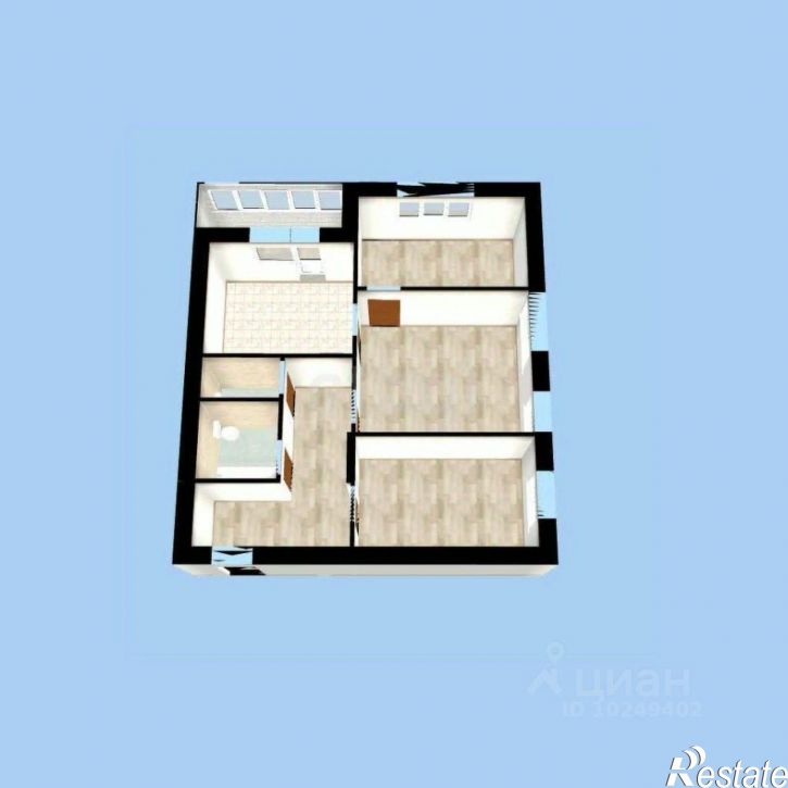 3-комн квартира ул Октябрьской Революции, 31а,  д. 31а
