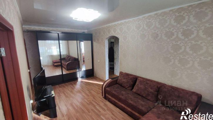 2-комн квартира улица Комарова, 34А,  д. 34А
