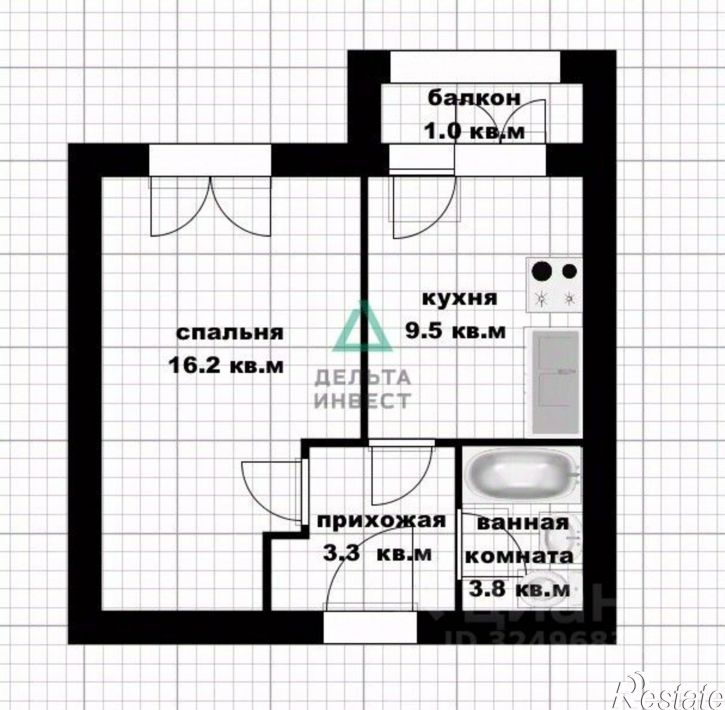 1-комн квартира ул Гази Загитова, 9,  д. 9