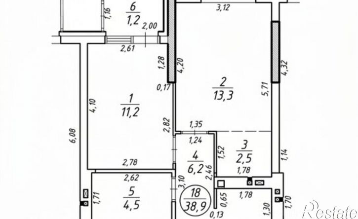 2-комн квартира Уфимское шоссе, 24,  д. 24