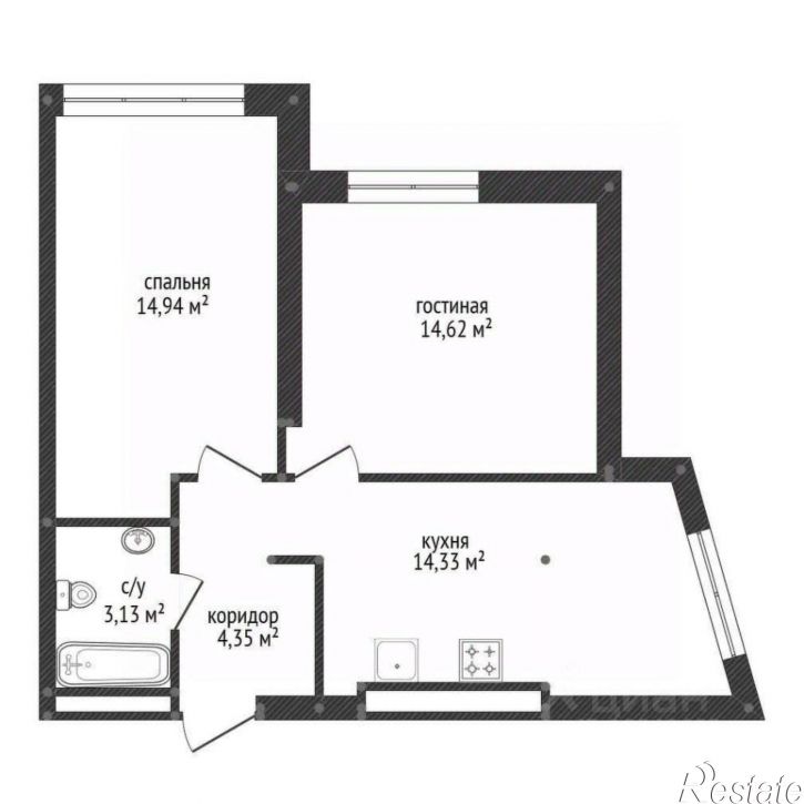 2-комн квартира ул Армавирская, 67,  д. 67