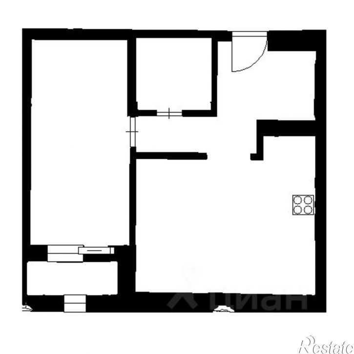 2-комн квартира улица Пархоменко, 156Б,  д. 156Б