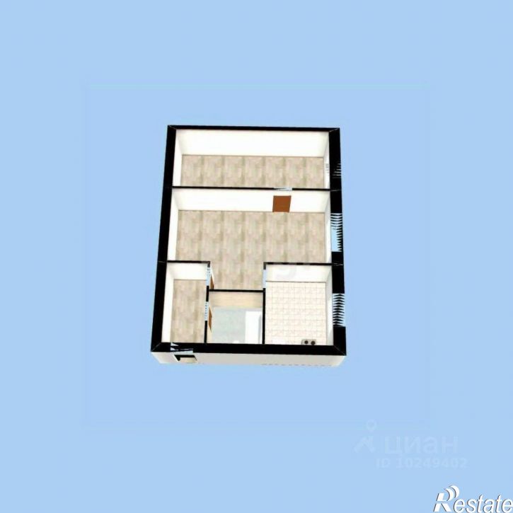2-комн квартира улица Богдана Хмельницкого, 126,  д. 126