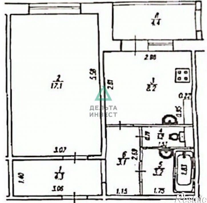 1-комн квартира ул Свободы, 23/1,  д. 23/1