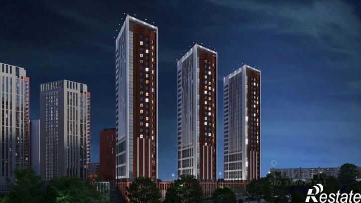 2-комн квартира в новом доме улица Султанова, 28,  д. 28