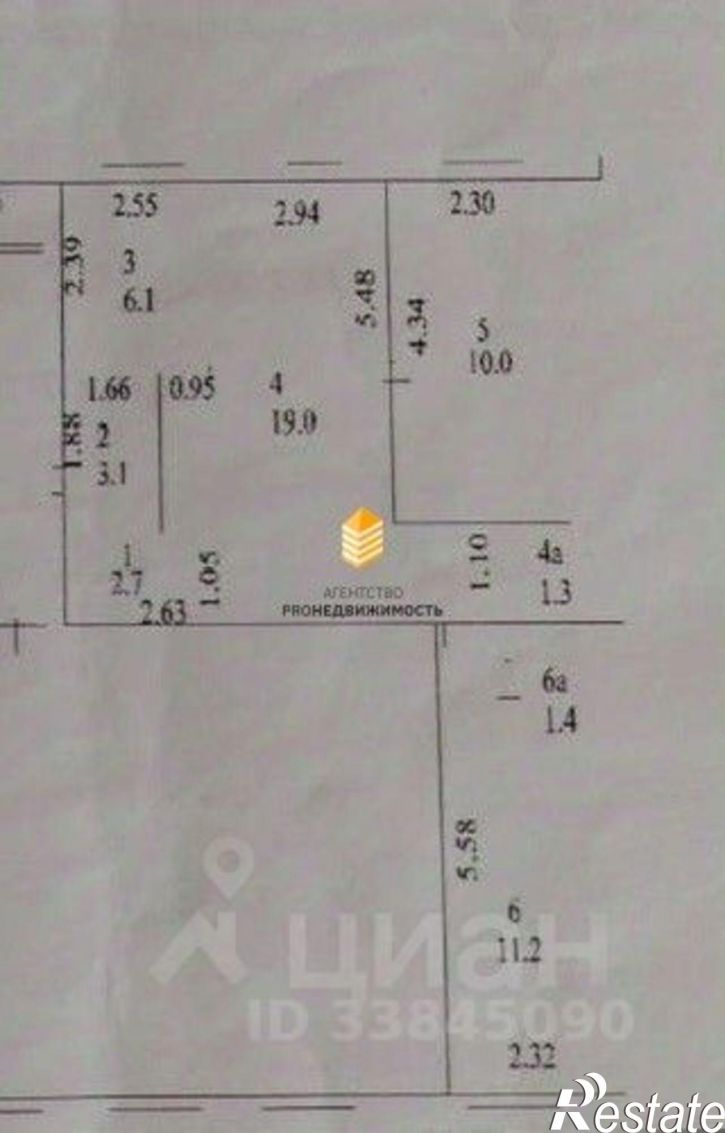 2-комн квартира переулок Пархоменко, 10,  д. 10