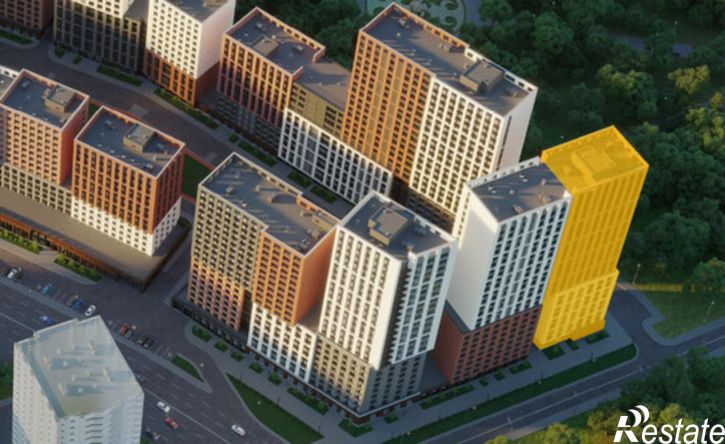 2-комн квартира в новом доме ул Рудольфа Нуреева, 10,  д. 10
