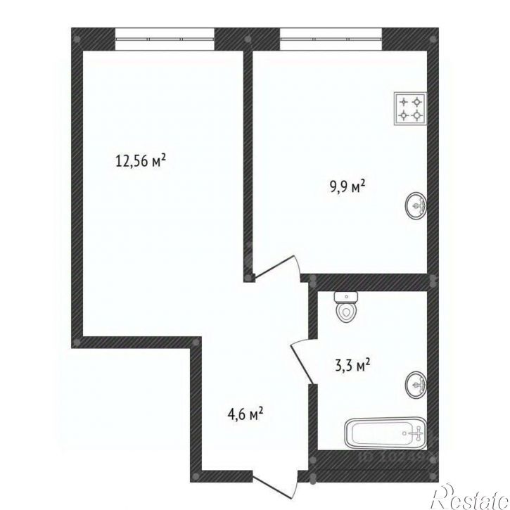 1-комн квартира ул Армавирская, 15а,  д. 15а