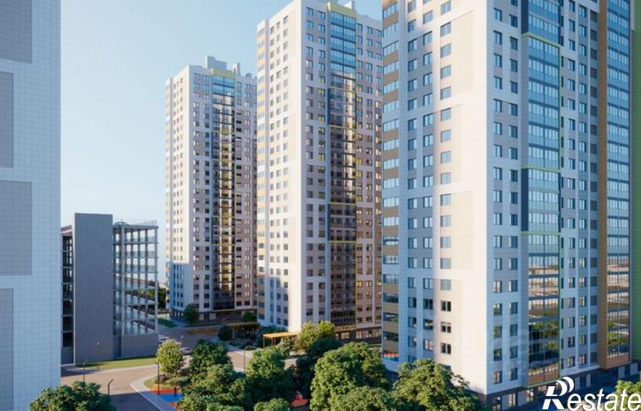 1-комн квартира в новом доме Софьи Перовской улица, 22,  д. 22