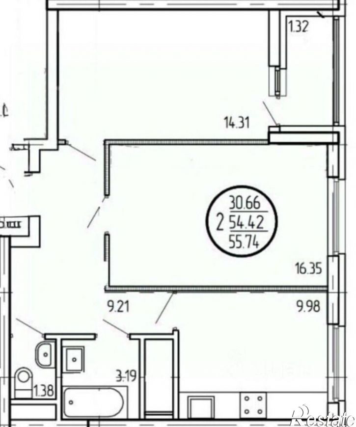 2-комн квартира улица Гази Загитова, 11/2,  д. 11/2