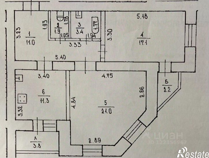 2-комн квартира ул Георгия Мушникова, 13/6,  д. 13/6