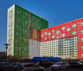 2-комн, 64кв м, этаж 5/23 ул Комсомольская, 15