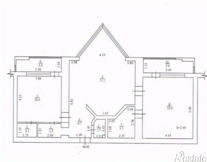 2-комн квартира ул Рабкоров, 2/7,  д. 2/7