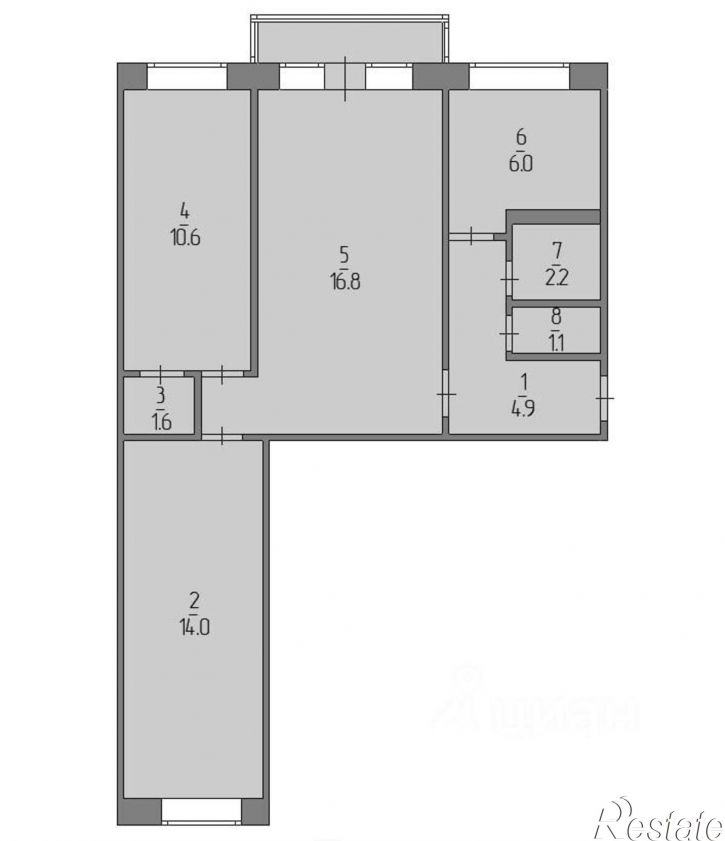 3-комн квартира ул Интернациональная, 179/1,  д. 179/1