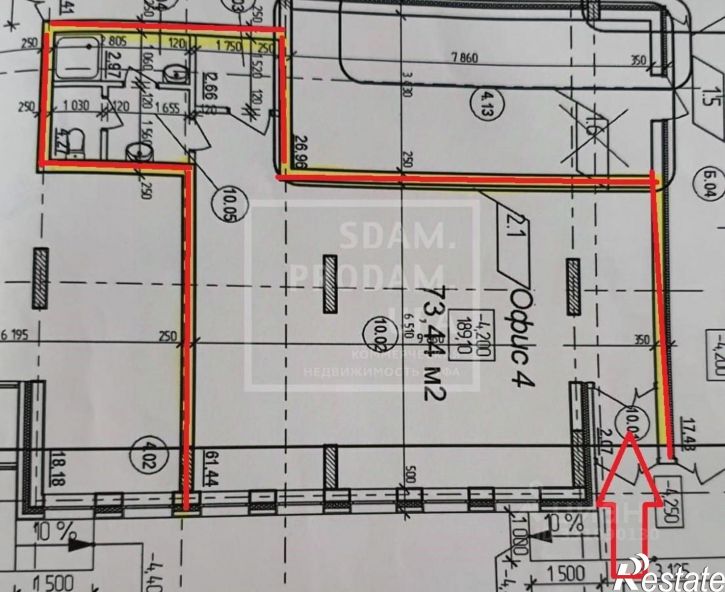 Офис проспект Октября, 107Б,  д. 107Б