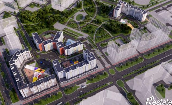1-комн квартира в новом доме Дагестанская улица, 12,  д. 12