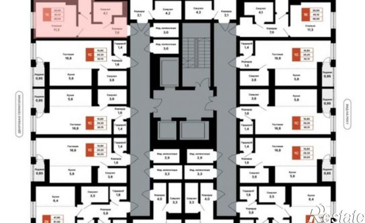 2-комн квартира ул Природная, 30/1,  д. 30/1