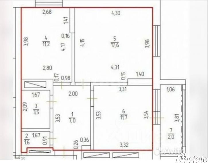 2-комн квартира улица Правды, 18/4,  д. 18/4