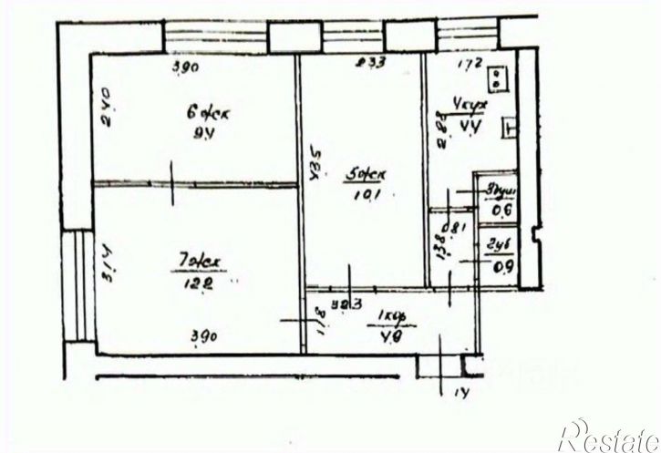 2-комн квартира проспект Октября, 131/1,  д. 131/1