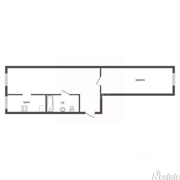 2-комн квартира ул Менделеева, 155,  д. 155
