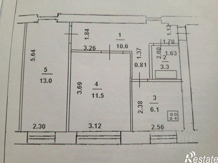 2-комн квартира улица Мингажева, 127,  д. 127