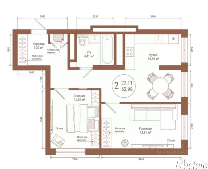 2-комн квартира в новом доме ул Армавирская, 15а,  д. 15а