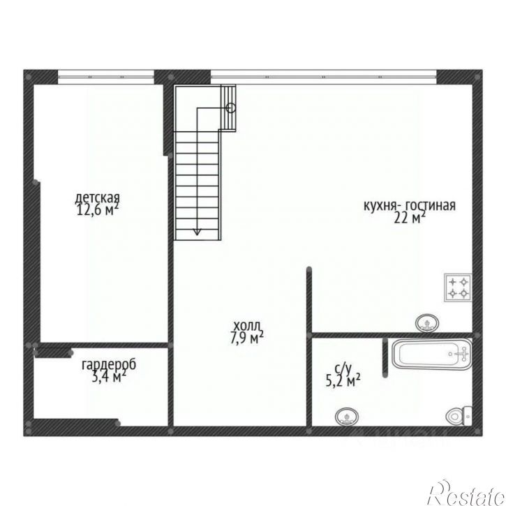 3-комн квартира улица Гали Ибрагимова, 5/1,  д. 5/1