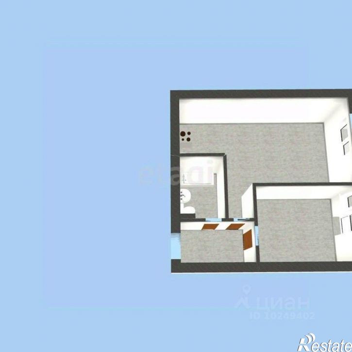 1-комн квартира Ярмарочная улица, 15,  д. 15