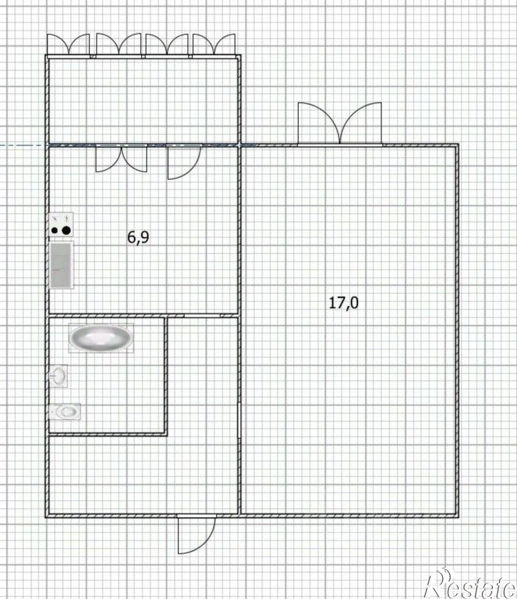 1-комн квартира ул Георгия Мушникова, 13/4,  д. 13/4