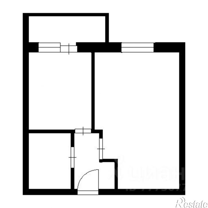 1-комн квартира ул Энтузиастов, 16,  д. 16