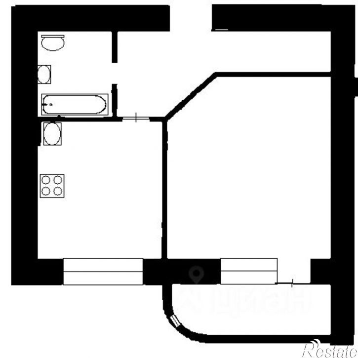 1-комн квартира Краснодонская улица, 3,  д. 3