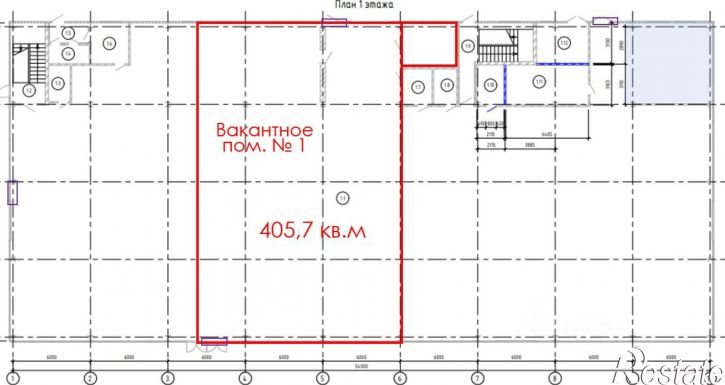Производственное помещение улица Уфимские Зори, 1,  д. 1