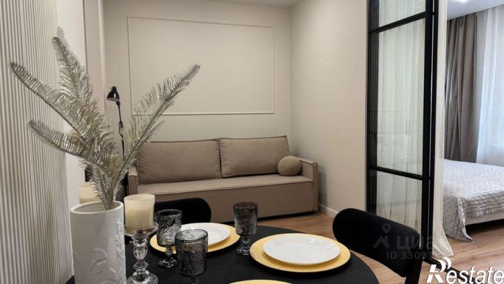 1-комн квартира улица Рудольфа Нуреева, 9,  д. 9