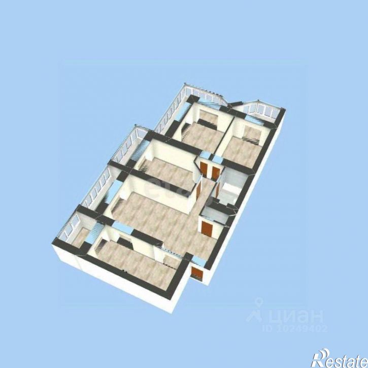 4-комн квартира улица Цюрупы, 130,  д. 130