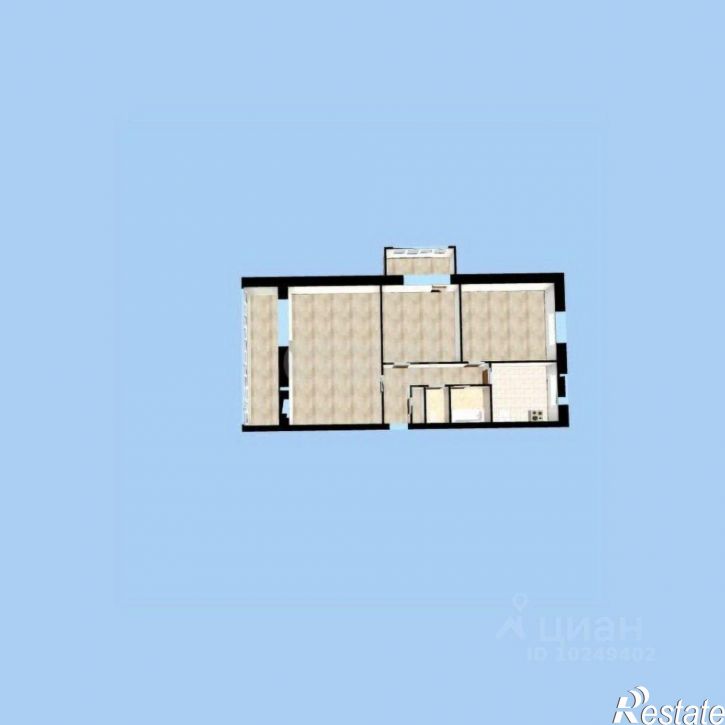 3-комн квартира ул Гафури, 101,  д. 101