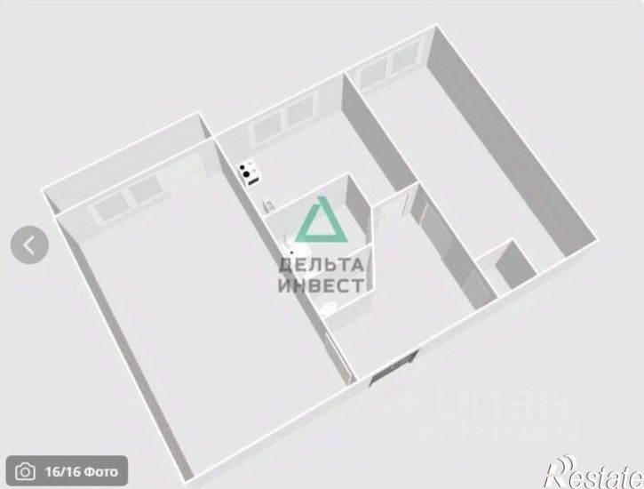 2-комн квартира улица Свободы, 24,  д. 24