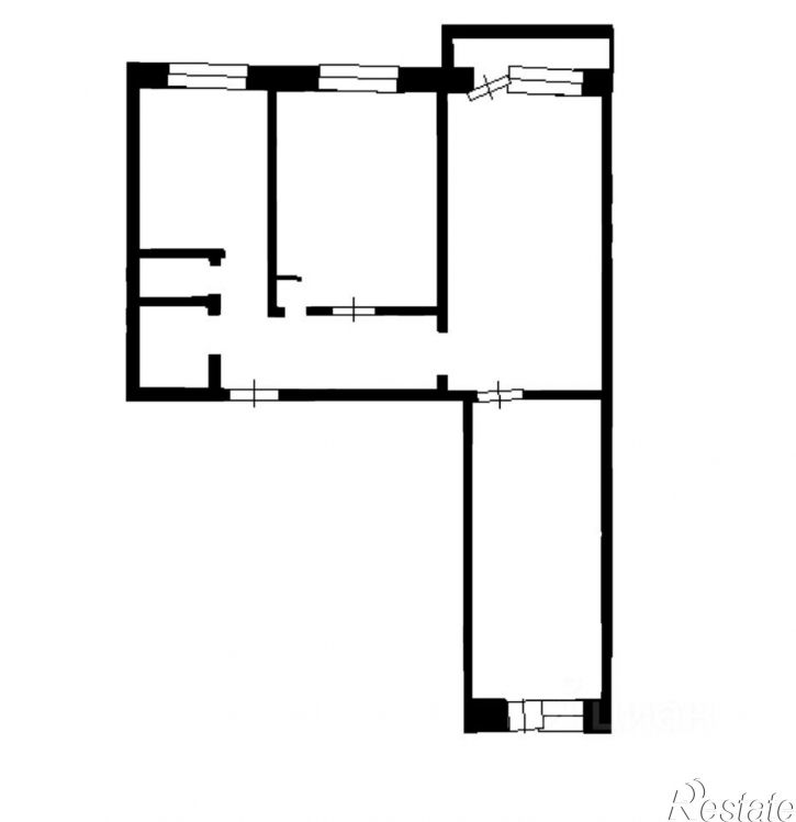 3-комн квартира улица Авроры, 25/1,  д. 25/1