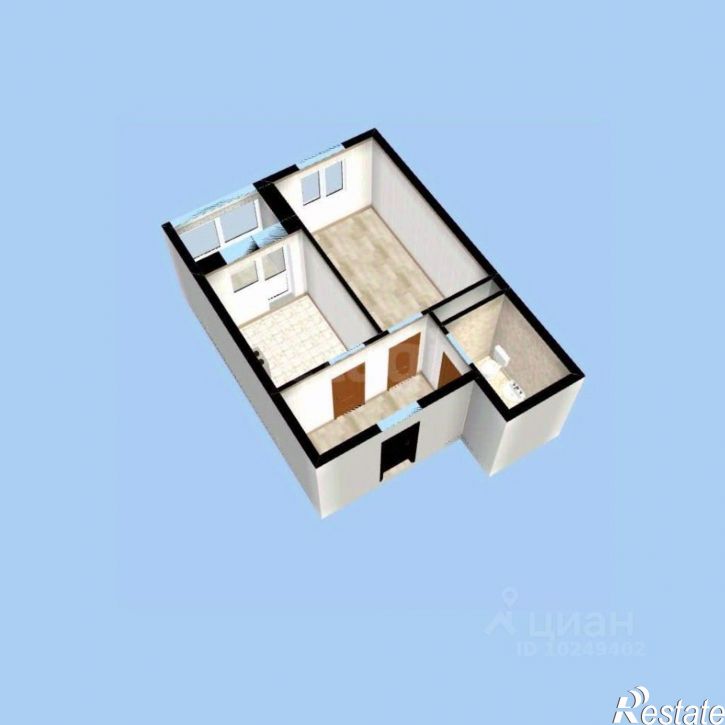 1-комн квартира Айская улица, 39,  д. 39