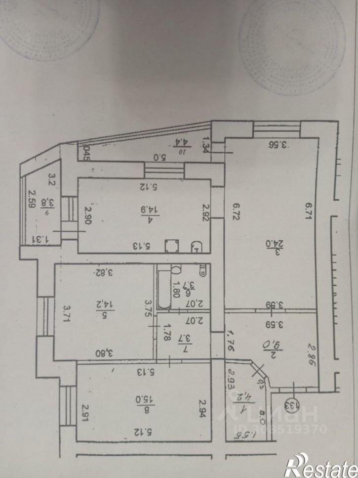 3-комн квартира ул Менделеева, 140/1,  д. 140/1