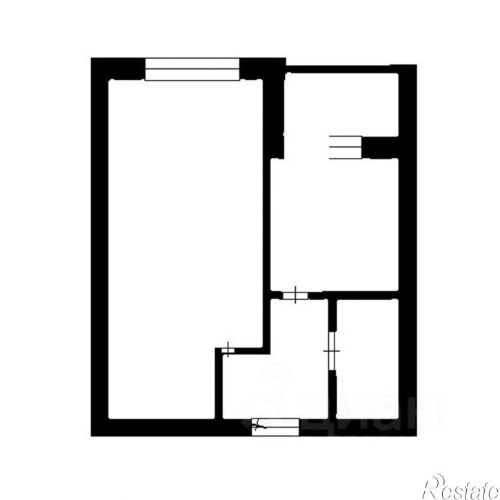 1-комн квартира ул Правды, 39/2,  д. 39/2